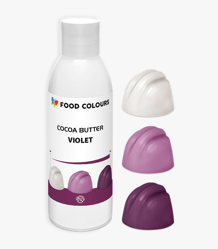 5902211691402 BARWNIK DO CZEKOLADY COCOA BUTTER VIOLET - obrazek 1