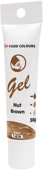 BARWNIK W ŻELU ORZECHOWY 30g - obrazek 2