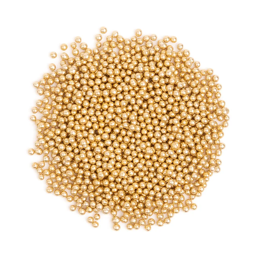 5904413602712 POSYPKA OLD GOLD SUGAR PEARLS SŁODKI BUFET - obrazek 1