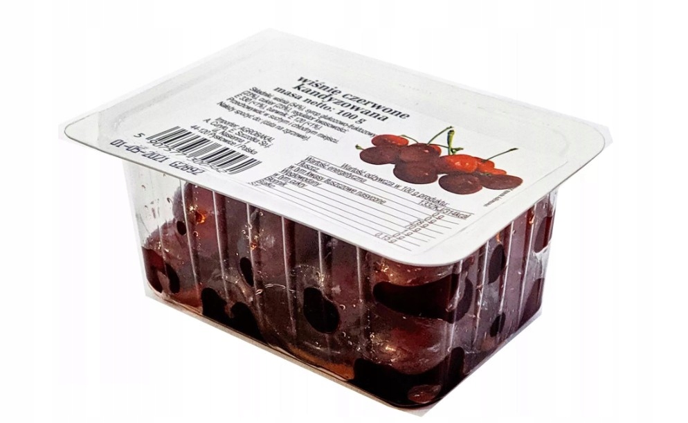 5907577300562 WIŚNIE KANDYZOWANE 100g - obrazek 1