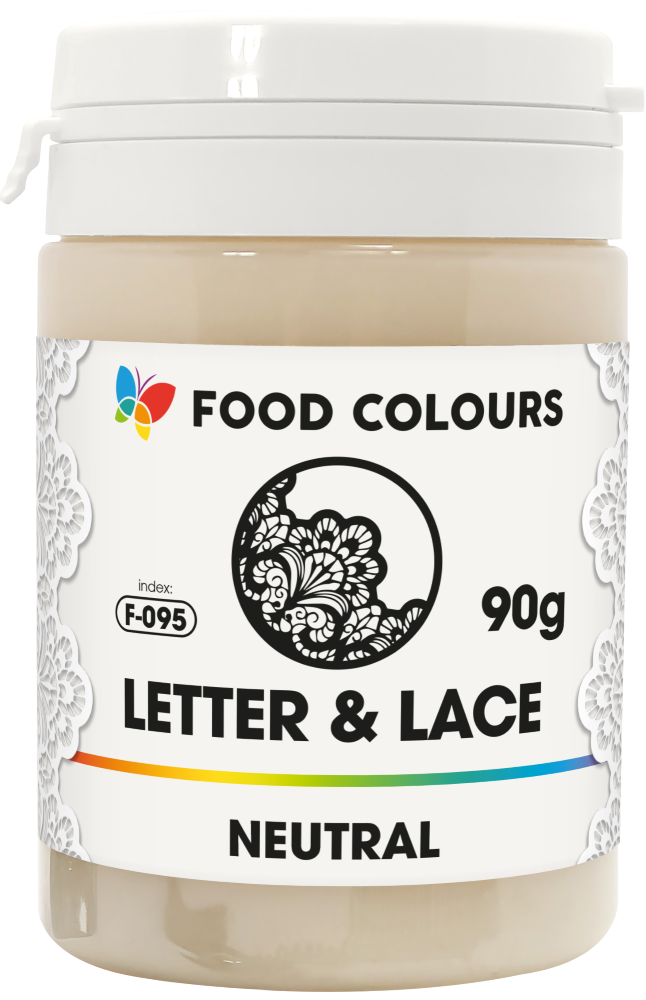 F-095 NEUTRAL PASTA DEKORACYJNA DO KORONEK NEUTRALNA 90g - obrazek 1