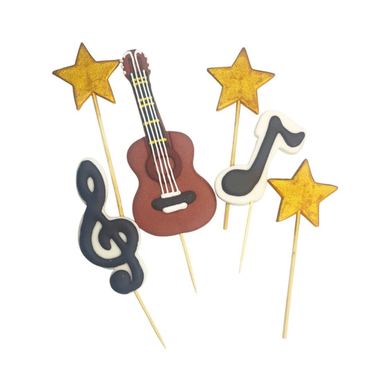 Gitara-Cukrowa-Nuty-Gwiazdy-Zestaw-dla-Muzykanta-Na-Tort-2D-2-768x768 ZESTAW DLA MUZYKANTA - obrazek 1