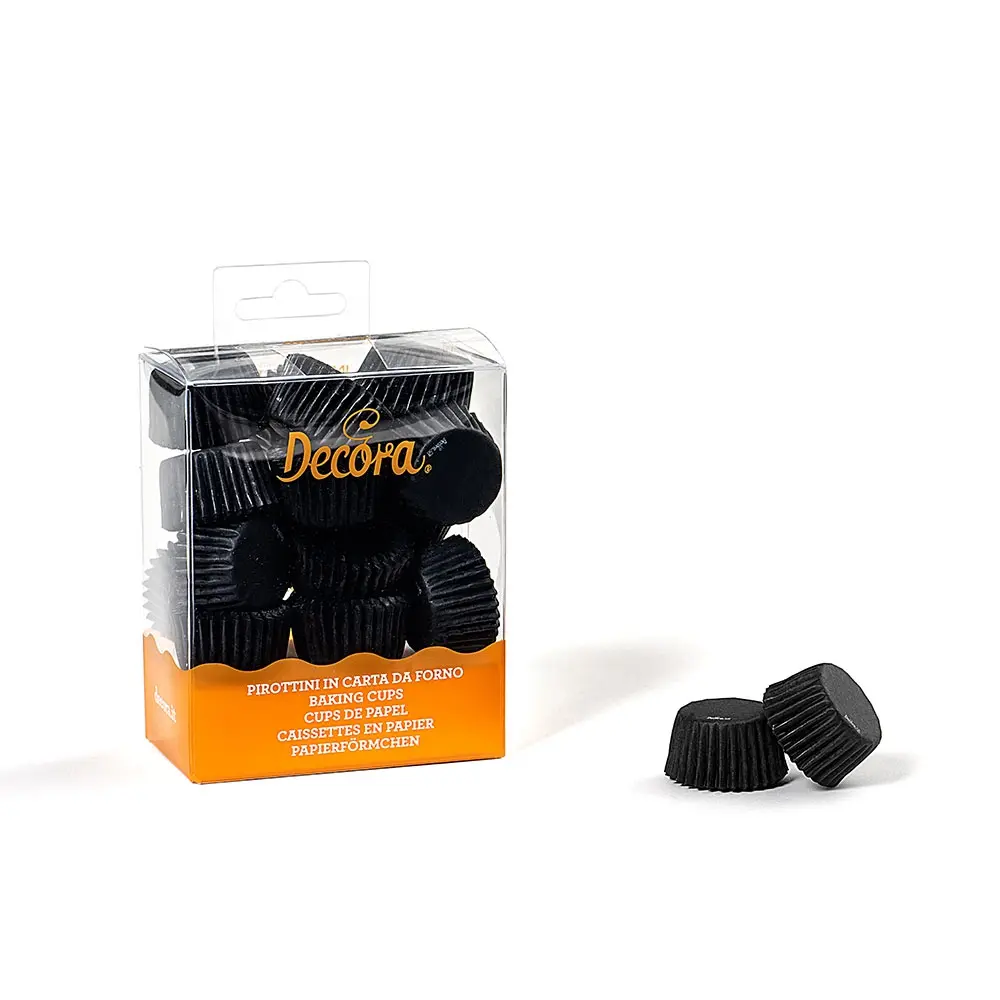 Mini-Papilotki-Czarne-200-szt.-Decora MINI PAPILOTKI CZARNE 200 SZT. - obrazek 1