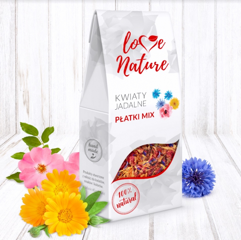 jadalne-kwiaty-platki-mix-10g.2 KWIATY JADALNE PŁATKI MIX - obrazek 1