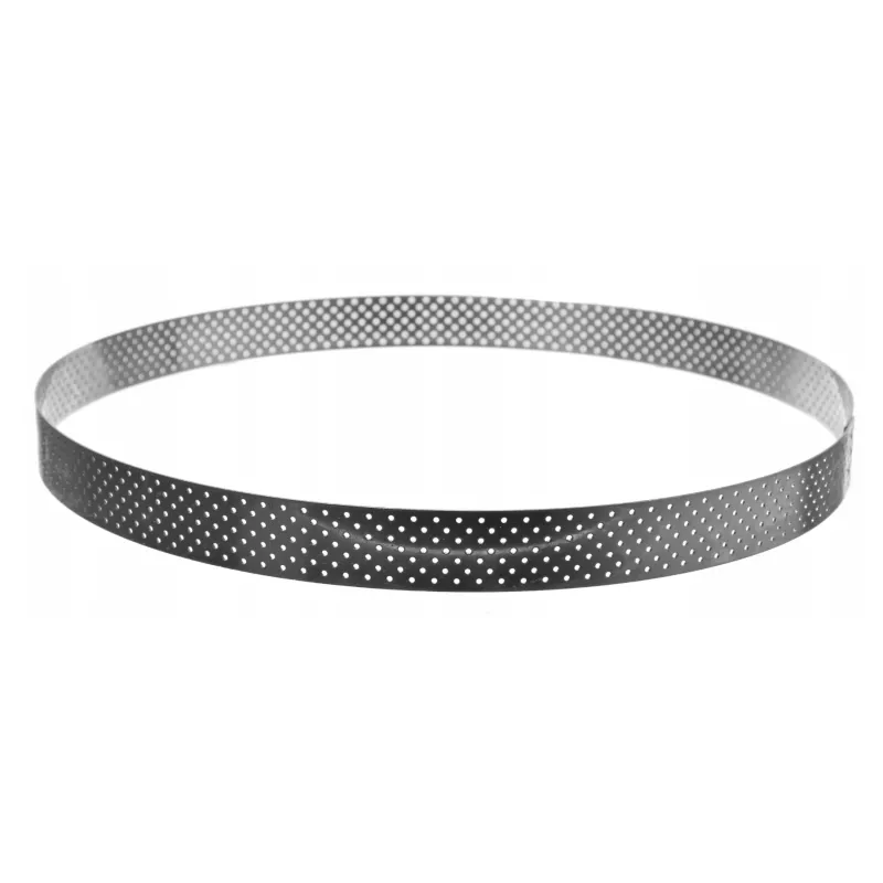 rant-perforowany-okragla-forma-do-tarty-srednica-24-cm-kuchpol FORMA PERFOROWANA FI24CM - obrazek 1
