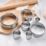 WYKRAWACZE OKRĄGŁE 11SZT. METALOWE - obrazek 3