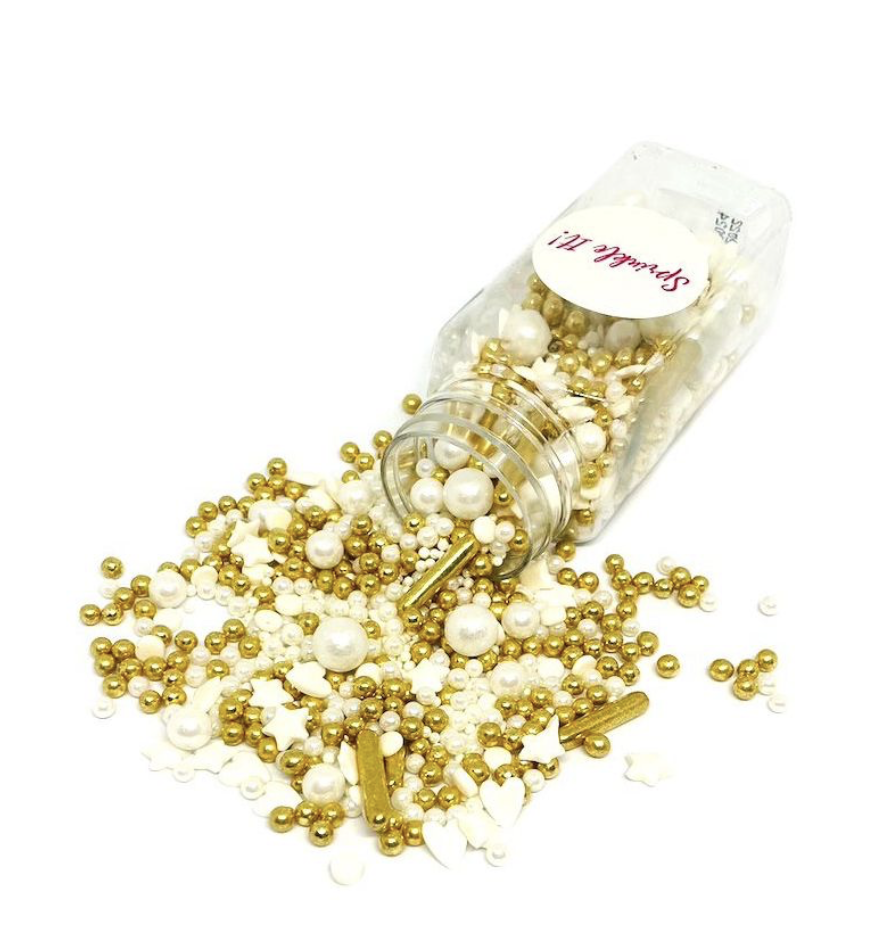 5904921492010 POSYPKA CUKROWA SPRINKLE IT! - CHAMPAGNE 100g - obrazek 1