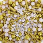 POSYPKA CUKROWA 50G WHITE AND GOLD