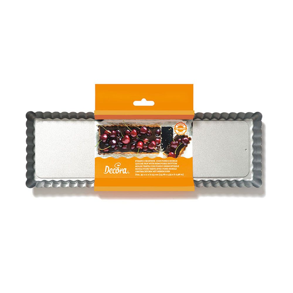 8024622065874 FORMA DO TARTY Z WYJMOWANYM DNEM PROSTOKĄTNA 35X11X2,5 - obrazek 1