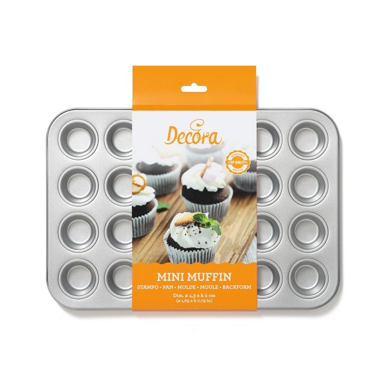 8024622065911_2 FORMA DO PIECZENIA MINI MUFFINEK 24SZTX38,5X26CM - obrazek 1