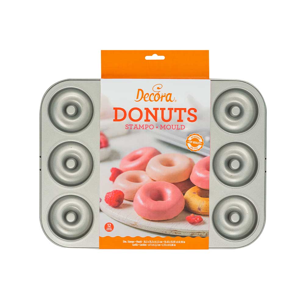 8024622074005 FORMA DO PIECZENIA DONUGHTS 12SZT ŚR 7CM - obrazek 1