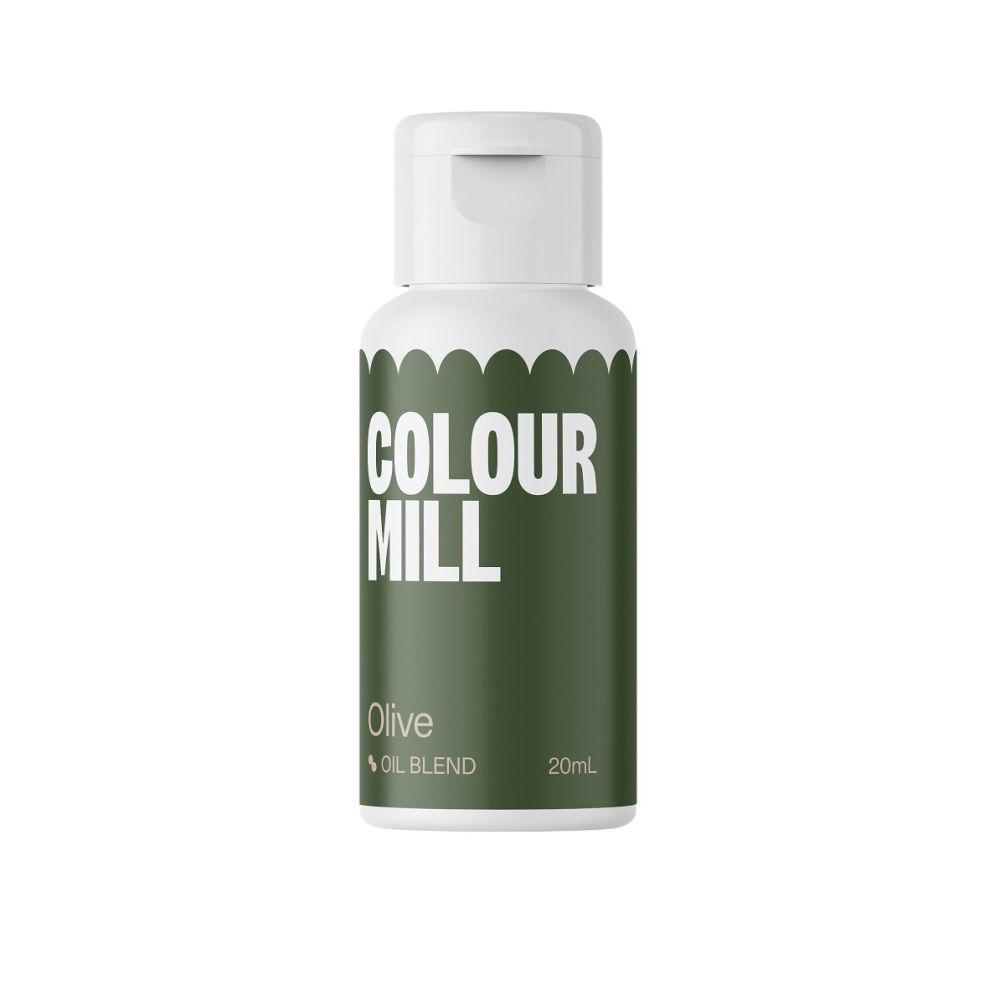 9359940000344 BARWNIK COLOUR MILL OLIVE 20ml - obrazek 1
