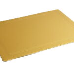 PODKŁAD KARBOWANY ZŁOTY 30X40X3MM