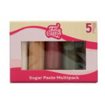 FUN CAKES MASA CUKROWA SPARKLING PALETTE 5X100g