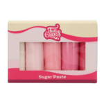 FUN CAKES MASA CUKROWA PINK COLOUR PALETTE 5X100g