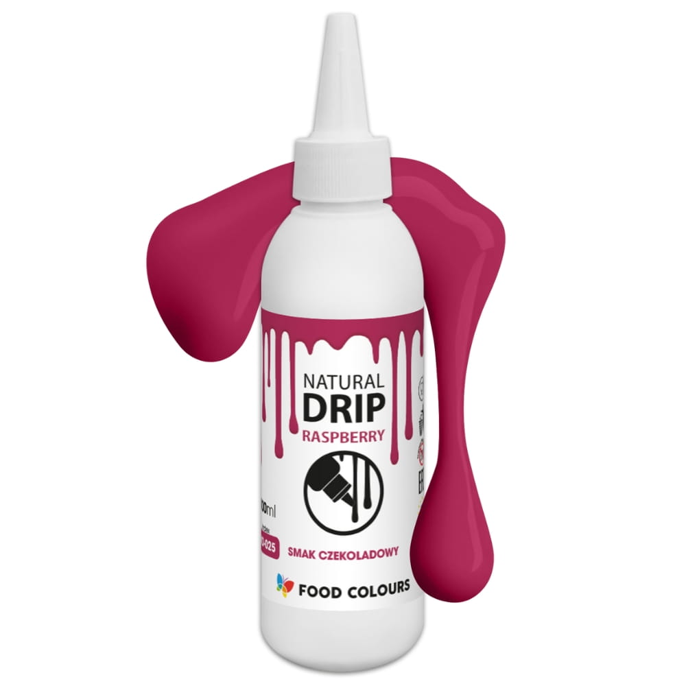 Drip-do-tortu-polewa-zastygajaca-Malinowa-Rozowa-100ml POLEWA ZASTYGAJĄCA MALINA - obrazek 1