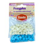 POSYPKA CUKROWA MINI BEZIKI BIAŁO-NIEBIESKIE 20G