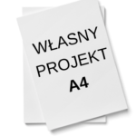 WYDRUK WAFLOWY A4