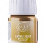 BARWNIK FRACTAL ANTIQUE GOLD METALLINK FOOD PAINT 30g
