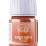BARWNIK FRACTAL ORANGE COPPER METALLINK FOOD PAINT 30g