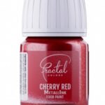 BARWNIK FRACTAL ANTIQUE CHERRY RED METALLINKFOODPAINT 30g