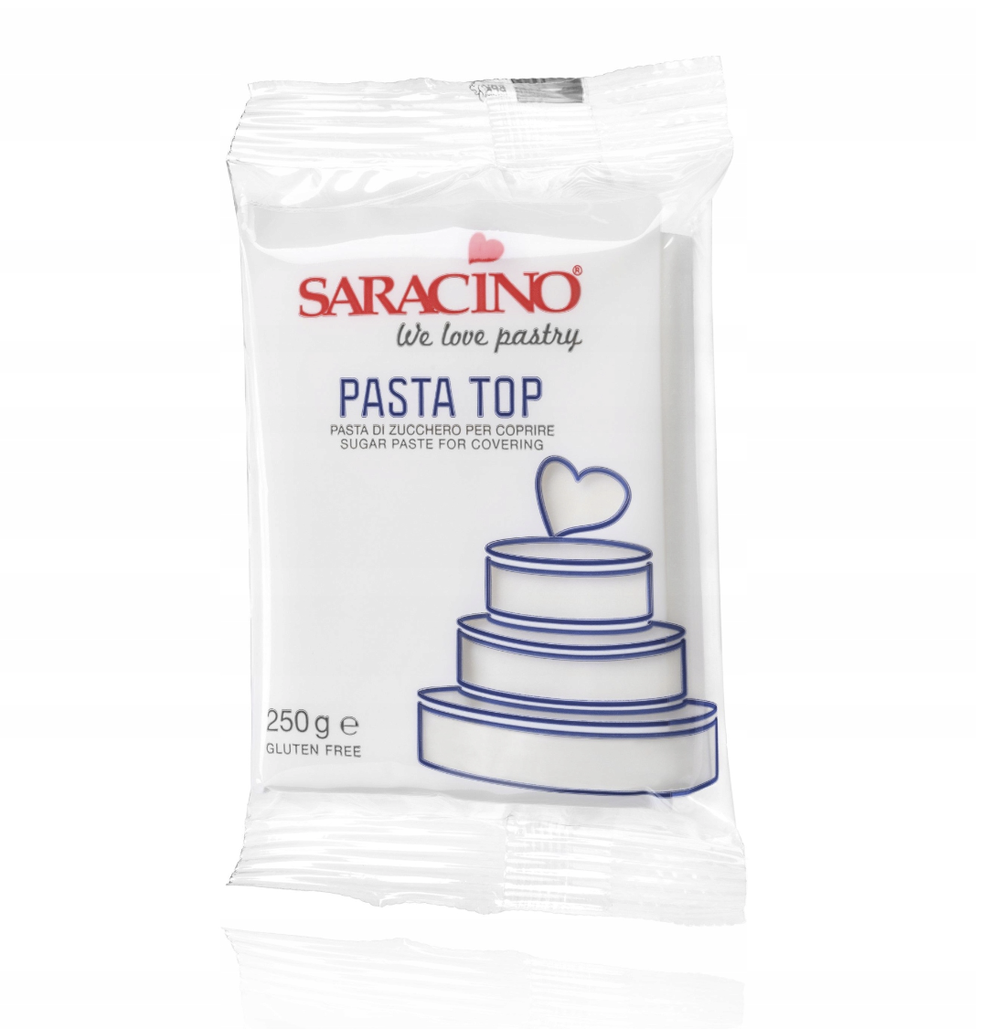 Zrzut ekranu 2026-08-12 o 13.53.05 MASA CUKROWA PASTA TOP BIAŁA 250G SARACINO - obrazek 1