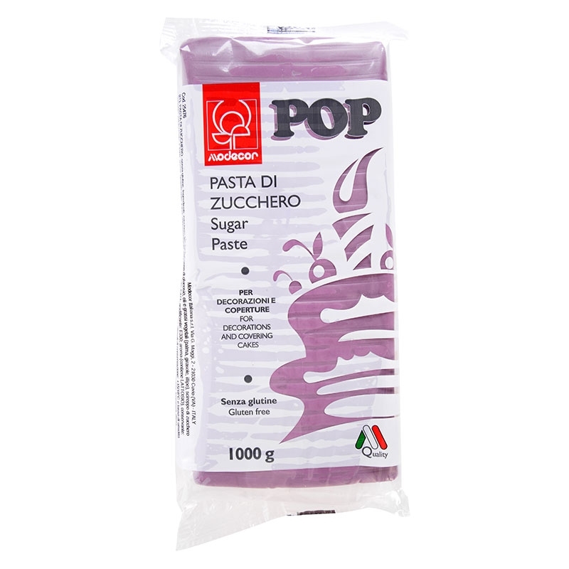 modecor-lukier-plastyczny-fioletowy-pop-1kg.2 MASA CUKROWA FIOLETOWY 1KG MODECOR - obrazek 1