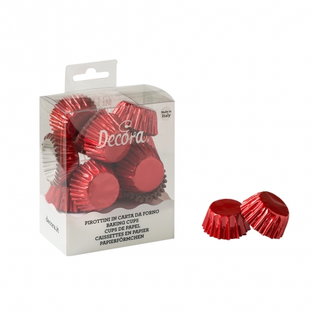 papilotki-do-pralinek-czerwone-metaliczne-200-szt MINI PAPILOTKI METALICZNE CZWERWONE 180 SZT. - obrazek 1