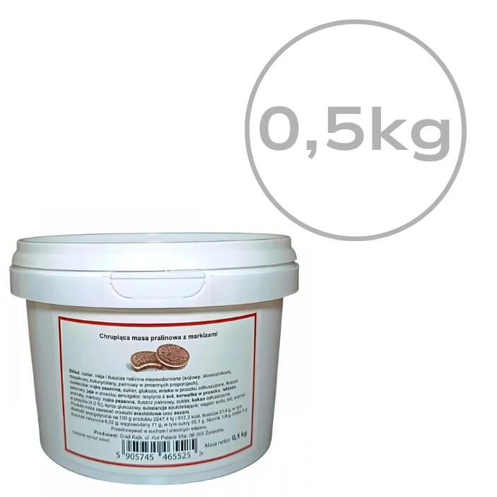 pralina-grejt-kejk-chrupiacy-krem-o-smaku-oreo-z-markizami-05-kg PRALINA Z MARKIZAMI 0,5KG - obrazek 1