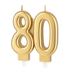 ŚWIECZKA ZŁOTA 80