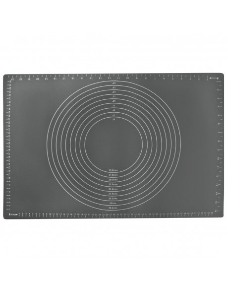 silkonowa-stolnica-mata-do-ciasta-60x40cm STOLNICA SILIKONOWA 40X60CM SZARA - obrazek 1